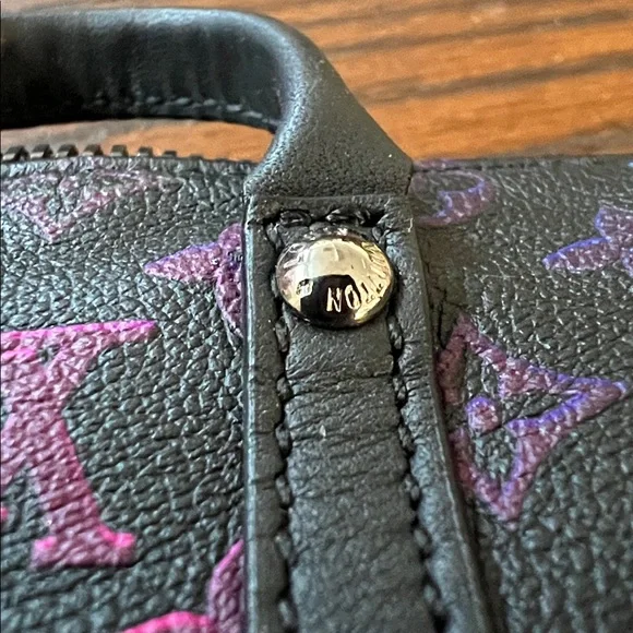 Louis Vuitton duffle Black Mini Bag with Multicolor Monogram - Picture 5 of 12